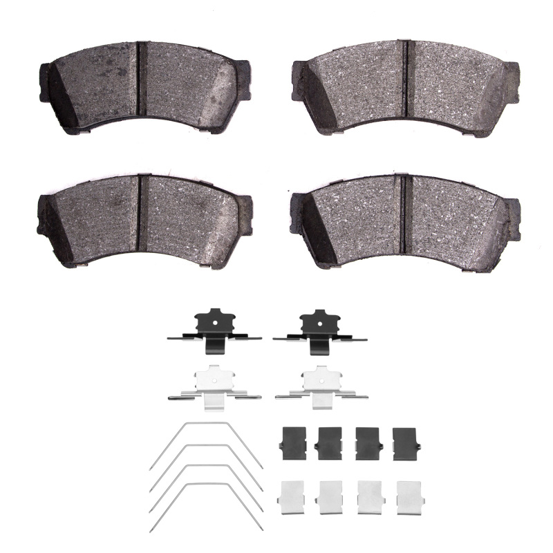 Ford Fusion Brake Pads - Front - R1 Concepts - Semi Met - `06-`13